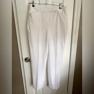 White Jones of New York lined slacks size 6
